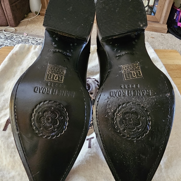 Ranch Road Boots - Authentic - Handmade in Spain - All Leather - Size 5.5 - RARE - Picture 6 of 8